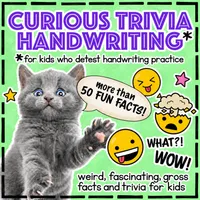 Curious Trivia Handwriting Practice – Image 1