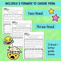 Curious Trivia Handwriting Practice – Image 3