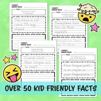 Curious Trivia Handwriting Practice – Image 2