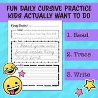 Crazy Cursive Handwriting – Image 3