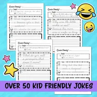 Cursive Comedy | Daily Handwriting Practice – Image 2