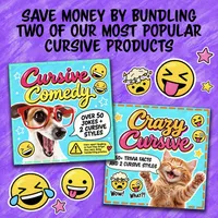Crazy Comedy Cursive Bundle – Image 2