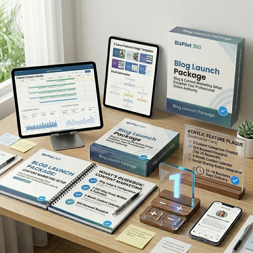 Blog Launch Package — Blog & Content Marketing Setup – Image 1