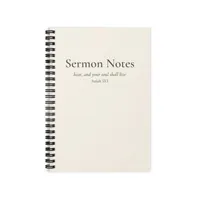 Sermon Notes Spiral Notebook – Image 3