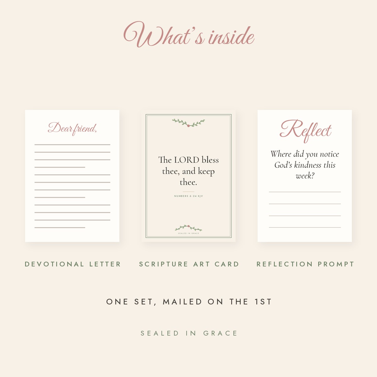 Sealed in Grace Letter – Image 2