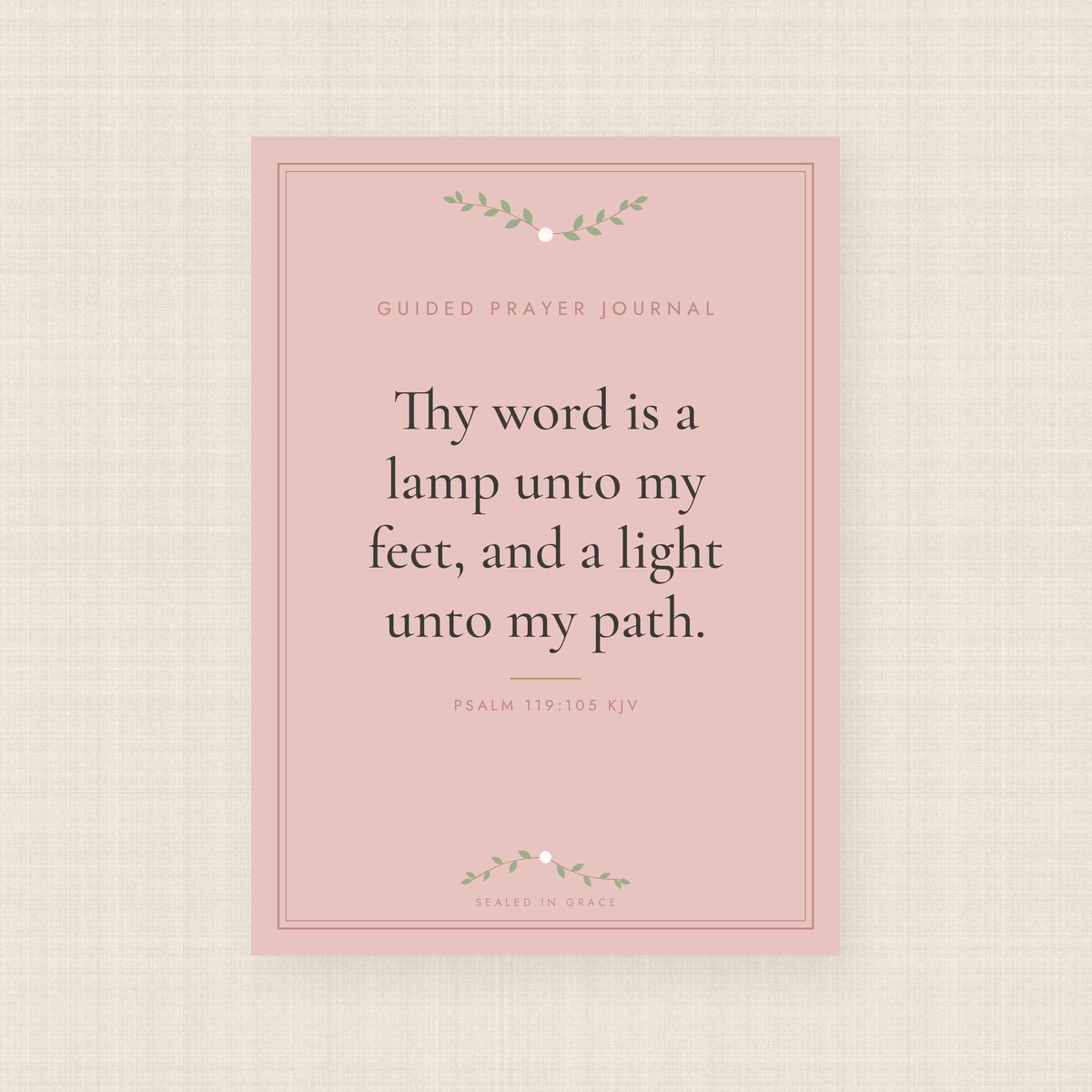 Lamp Unto My Feet Guided Prayer Journal – Image 2