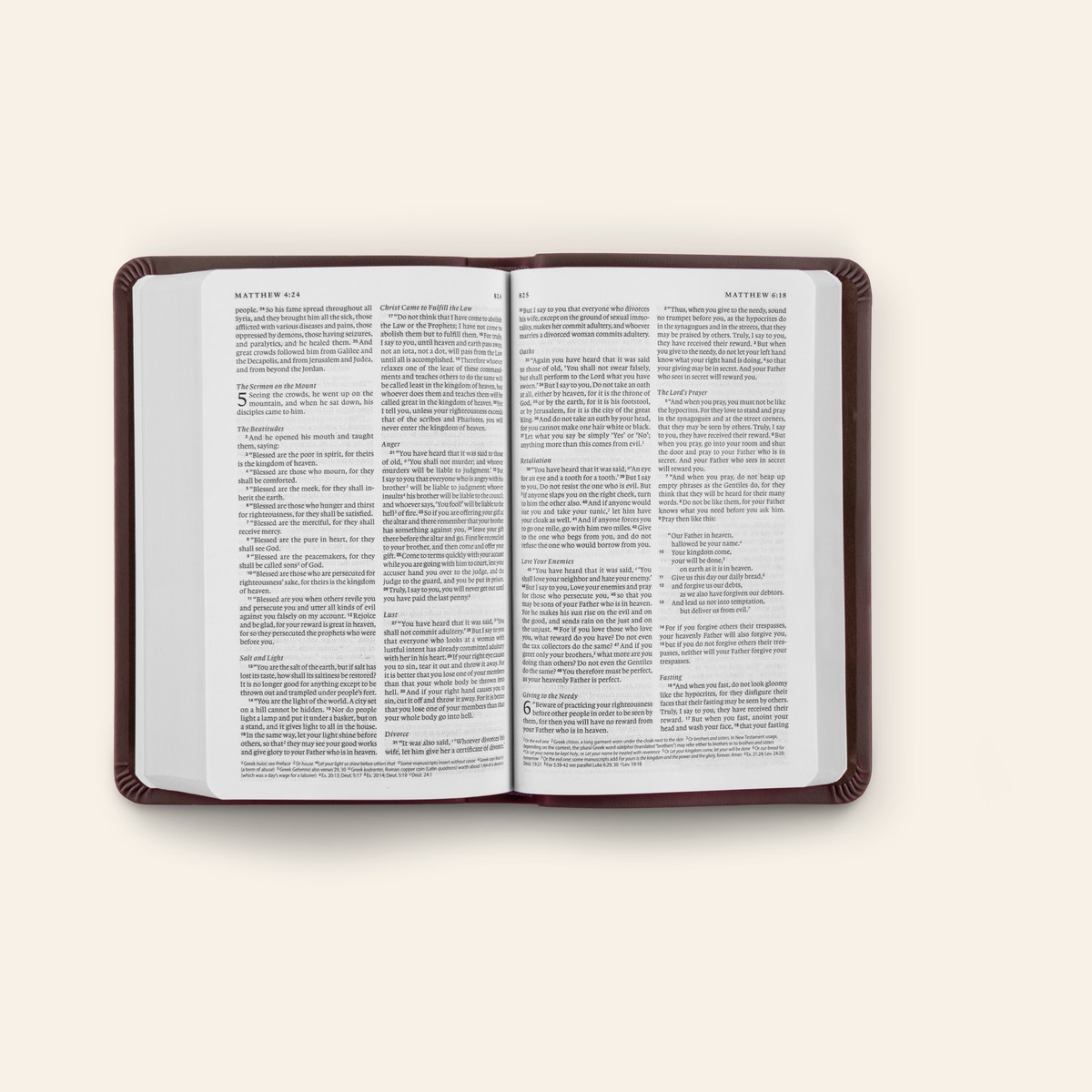 ESV Value Compact Bible (TruTone, Chestnut) – Image 3