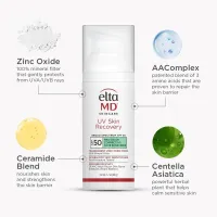 EltaMD UV Skin Recovery Red Color Correcting Green Tint Broad Spectrum SPF 50 (1.7 oz green tint) – Imagen 1