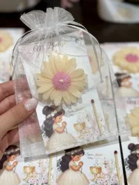 Set de 12 Velitas “Mi Bautizo” – Edición Personalizada 🤍. – Imagen 2