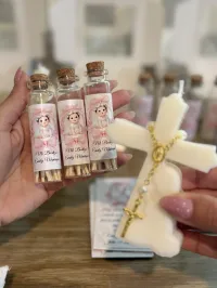 Set de 12 Velas para Bautizo Personalizadas – Image 4