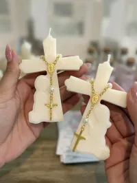 Set de 12 Velas para Bautizo Personalizadas – Image 3