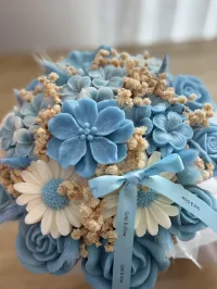 Bouquet Premium “Blue Serenity” – Image 3
