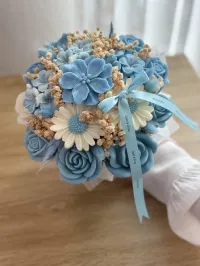 Bouquet Premium “Blue Serenity” – Image 1