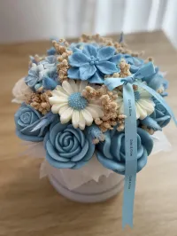 Bouquet Premium “Blue Serenity” – Image 2