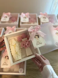  Set de 12 Cajas Personalizadas para Bautizo. – Imagen 2