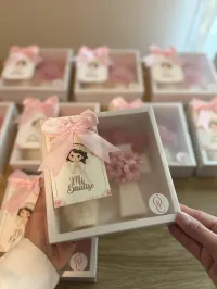  Set de 12 Cajas Personalizadas para Bautizo. – Imagen 1
