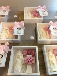  Set de 12 Cajas Personalizadas para Bautizo. – Imagen 3