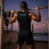 NODH 'THANK GOD' Tank Top – Image 2