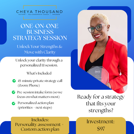 Book a 1:1 Session with Cheya – Image 1