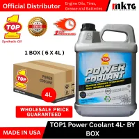 Top1 Engine Power Coolant - By Box – 4x4L, Blue
