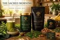 The Sacred Morning – Moringa + Man Power Powder Bundle – Image 2
