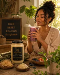 Jamaican Sea Moss Gel – Wildcrafted Mineral-Rich Wellness Support – Image 2