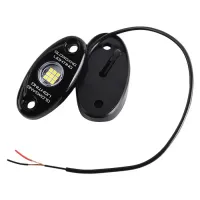 GLOWGANG 9 LED BRIGHT PURE WHITE ROCK LIGHT POD – Image 3