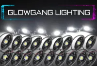 GLOWGANG 9 LED BRIGHT PURE WHITE ROCK LIGHT POD – Image 2