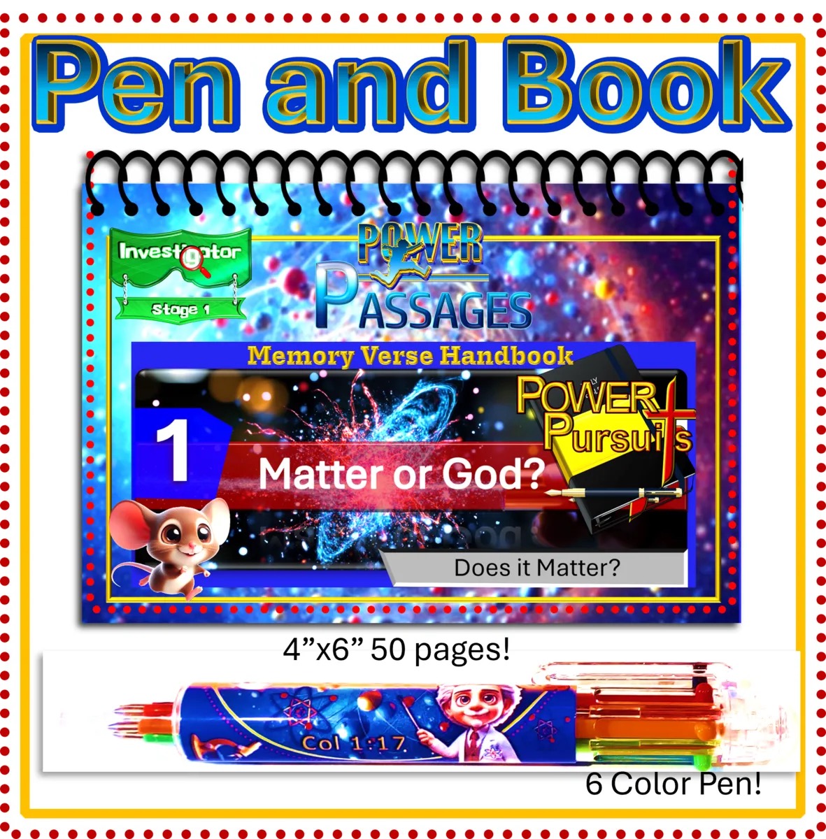 Bible Bundle™ Memorizing Kit Biology One God or Matter? – Image 2