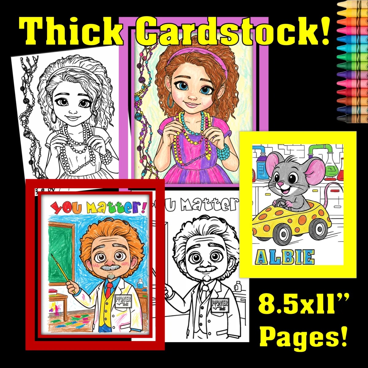 Biology Coloring Book Stage 1 86 Pages! – Image 4
