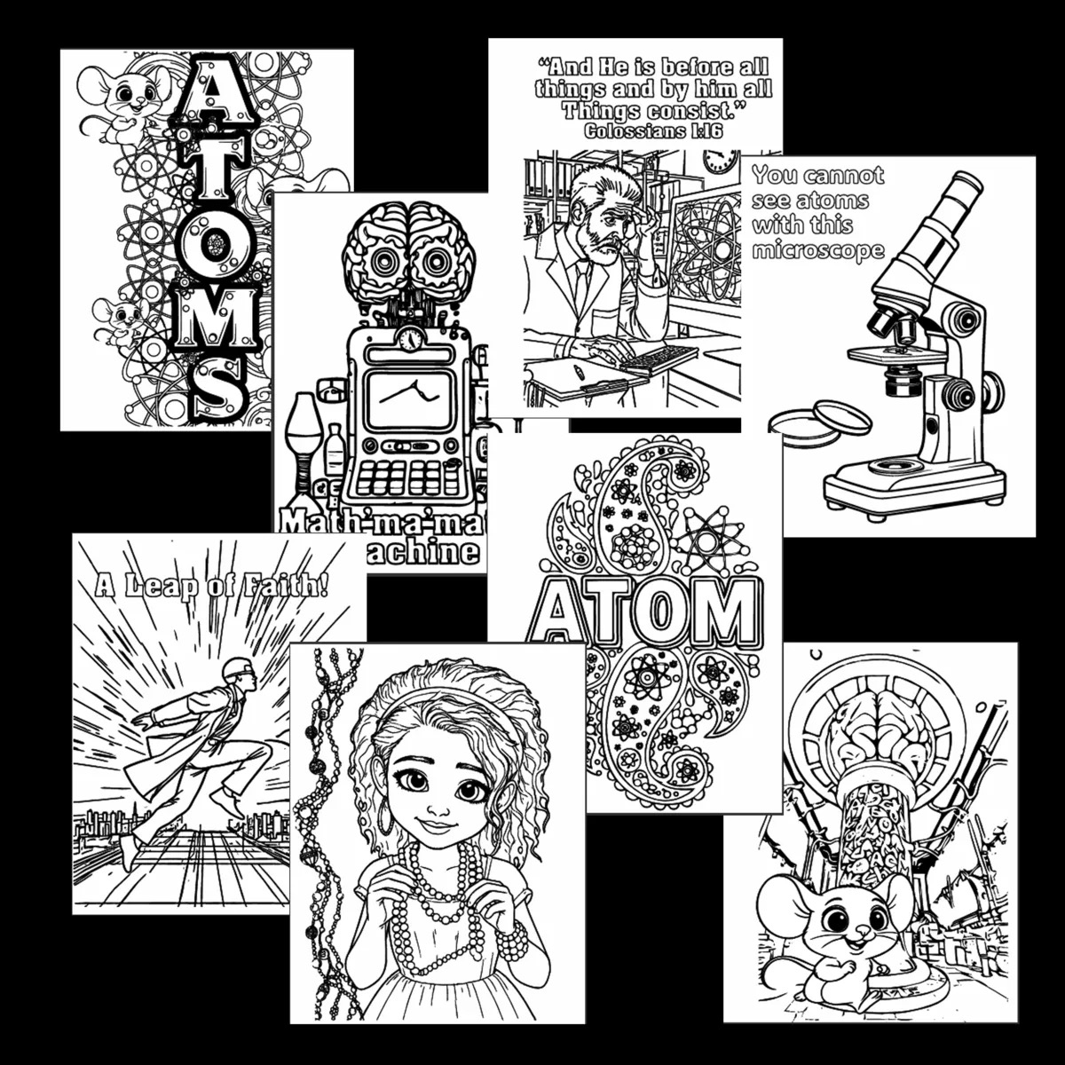 Biology Coloring Book Stage 1 86 Pages! – Image 5
