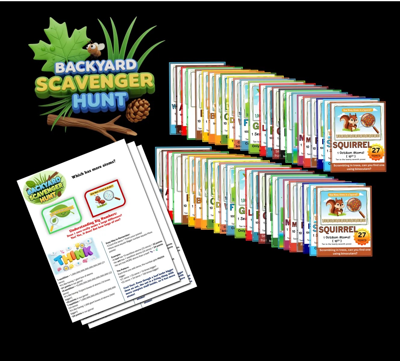 Atoms In My Backyard Scavenger Hunt Game! – Image 2