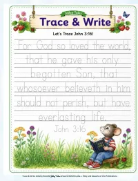 Jolley Tales Trace & Write Activity Workbook — DELUXE VERSION – Image 10