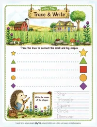 Jolley Tales Trace & Write Activity Workbook — DELUXE VERSION – Image 7