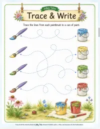 Jolley Tales Trace & Write Activity Workbook — DELUXE VERSION – Image 4