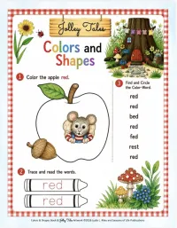 Jolley Tales Colors & Shapes Activity Workbook - DELUXE VERSION – Image 10