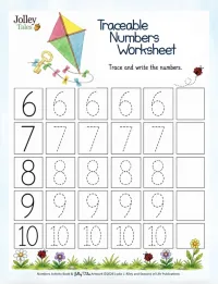 Jolley Tales Numbers & Counting Activity Workbook - DELUXE VERSION – Image 5