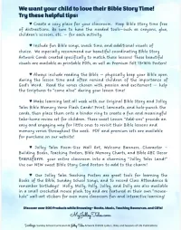 "Seedlings" Notebook -- Bible Curriculum -- QUARTER YEAR -- 64 Pages / 13 Lessons – Image 3