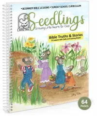 "Seedlings" Notebook -- Bible Curriculum -- QUARTER YEAR -- 64 Pages / 13 Lessons – Image 2