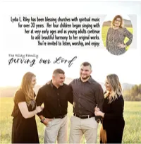 THE RILEY FAMILY “SERVING OUR LORD” ALBUM / MUSIC BOOK – Image 3