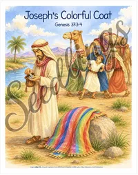 BIBLE STORY CARD VISUALS --BIBLE TRUTHS & STORIES -- PREMIUM FLASHCARDS, LAMINATED VISUALS, & HEIRLOOM WALL POSTERS – Image 5