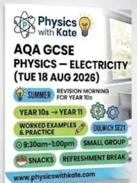 AQA GCSE Physics — Electricity (Tue 18 Aug 2026) – Image 1
