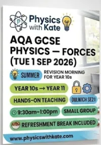  AQA GCSE Physics — Forces (Tue 1 Sep 2026) – Image 1