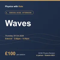 Edexcel iGCSE Physics — Waves (Thu 29 Oct 2026, PM) – Image 1