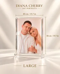 Large Acrylic Portrait – Image 2
