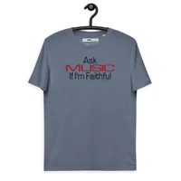 Faithful - Unisex Organic Cotton T-shirt – Image 3