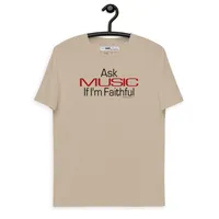 Faithful - Unisex Organic Cotton T-shirt – Image 7