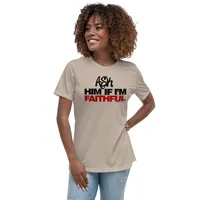 Faithful Woman - Ladies Relaxed T-Shirt – Image 3