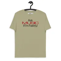 Faithful - Unisex Organic Cotton T-shirt – Image 5