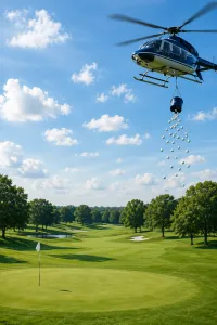 Golf Tournament Helicopter Ball Drop Raffle Ticket – Image 1